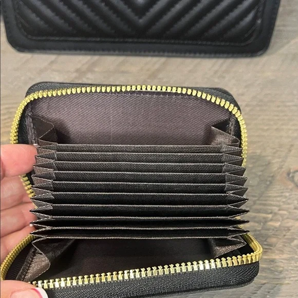 Quilted Leather Crossbody - Top Handle Satchel - Shoulder Purse - Picture 11 of 11